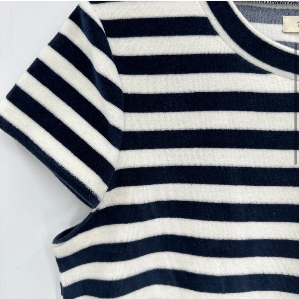 🔶 Madewell Navy and White Mini Dress 🔶 - Picture 6 of 7